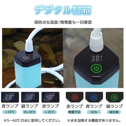 どこでも使えるUSBシャワー！